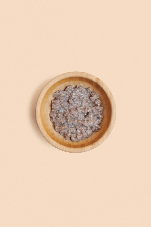 Mousse con il 50% di pesce